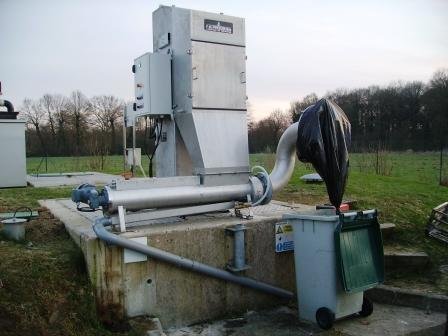 Installation d’un ensemble dégrilleur/compacteur