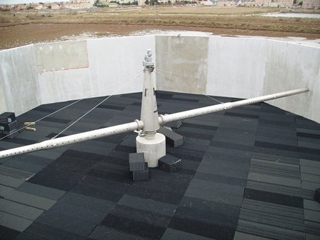 Installation de deux sprinklers