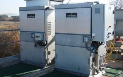 Remplacement de 2 dégrilleurs rotatifs par nos dégrilleurs
