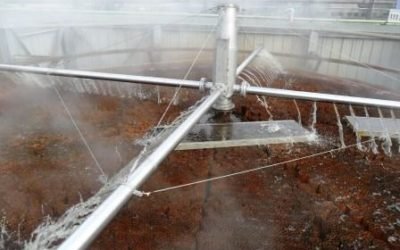 Un sprinkler installé chez ArcelorMittal