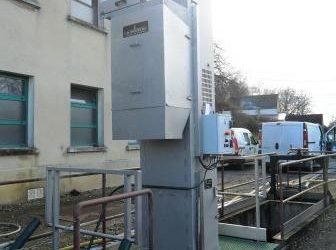 Remplacement d’un dégrilleur incliné