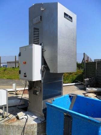 Un dégrilleur automatique pour un abattoir