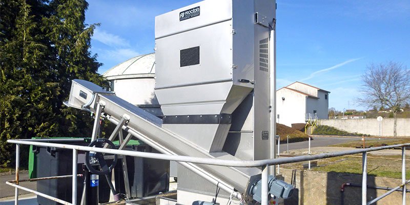 installation of bar screens for wastewater