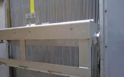 An automatic Bar screen installed on a water intake