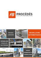 FB Procédés folletos pantalla de la barra