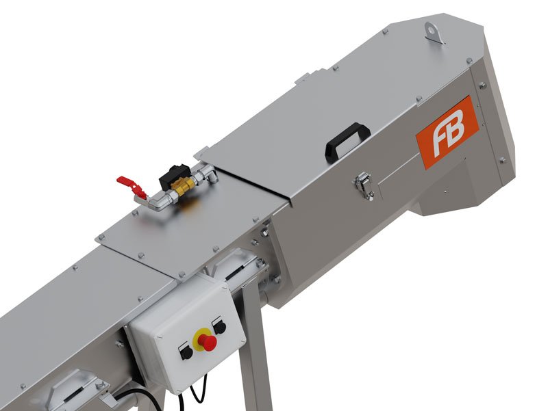 waste compacting screw